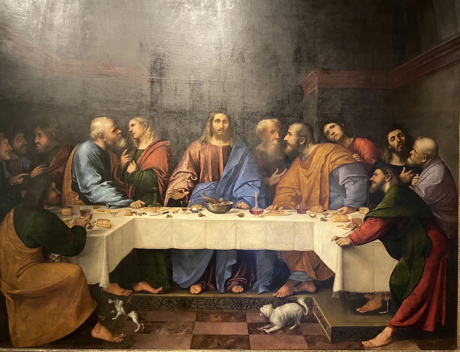 Il Romanino-387-L'Ultima Cena - Museo degli Eremitani, Padova